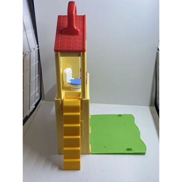 Peppa Pig~ Pop n’ Play House Only Slides Open/Close Carry Toy Imagination Play - Picture 4 of 7